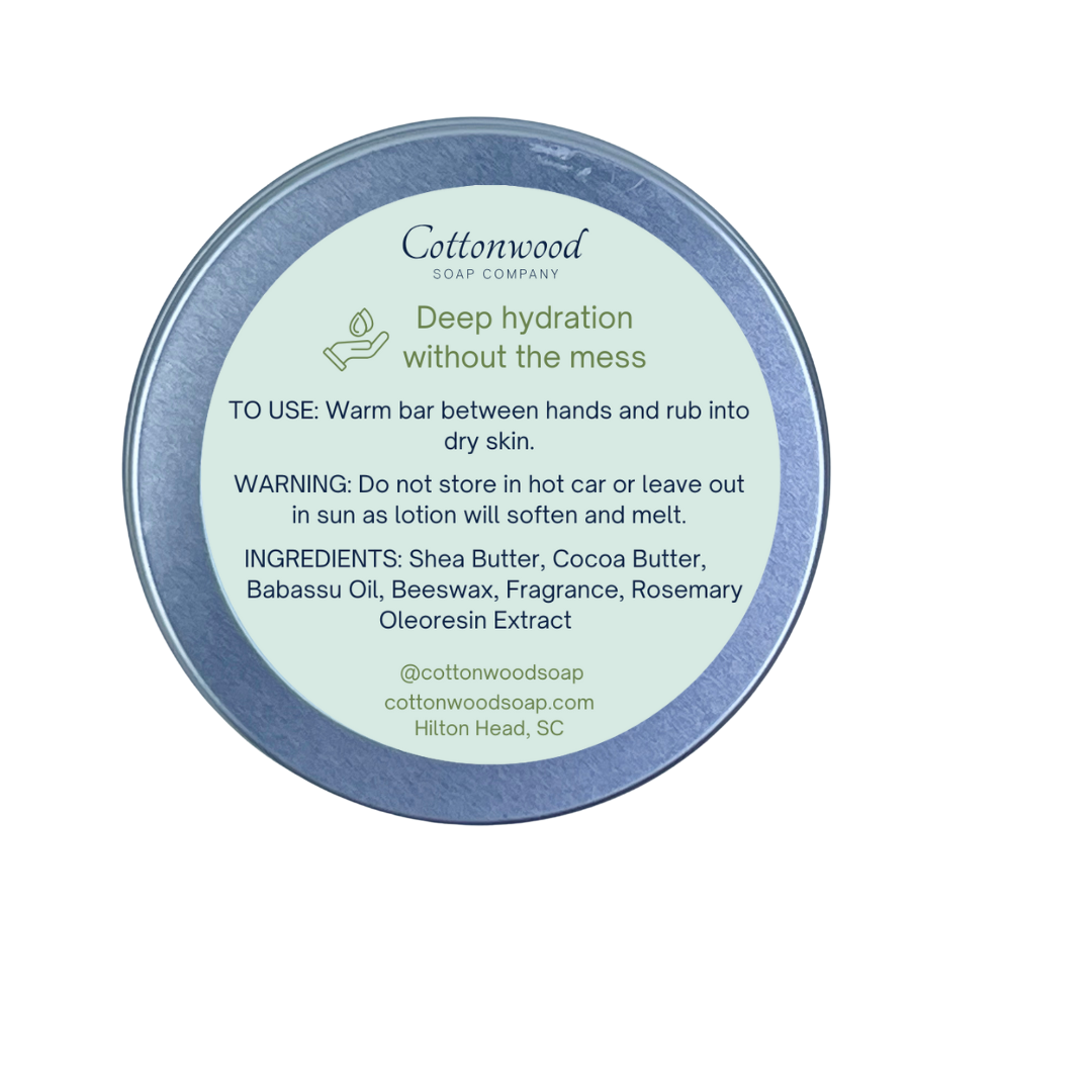 Solid Lotion Bar