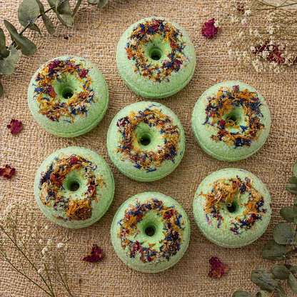 Spring Floral Scented Bath Bomb | Fruity Floral Bath Fizzies