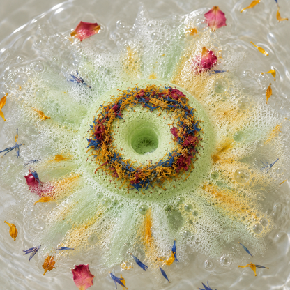 Spring Floral Scented Bath Bomb | Fruity Floral Bath Fizzies