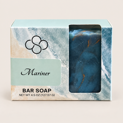 Mariner Artisan Soap | Fresh Marine, Citrus & Warm Woods