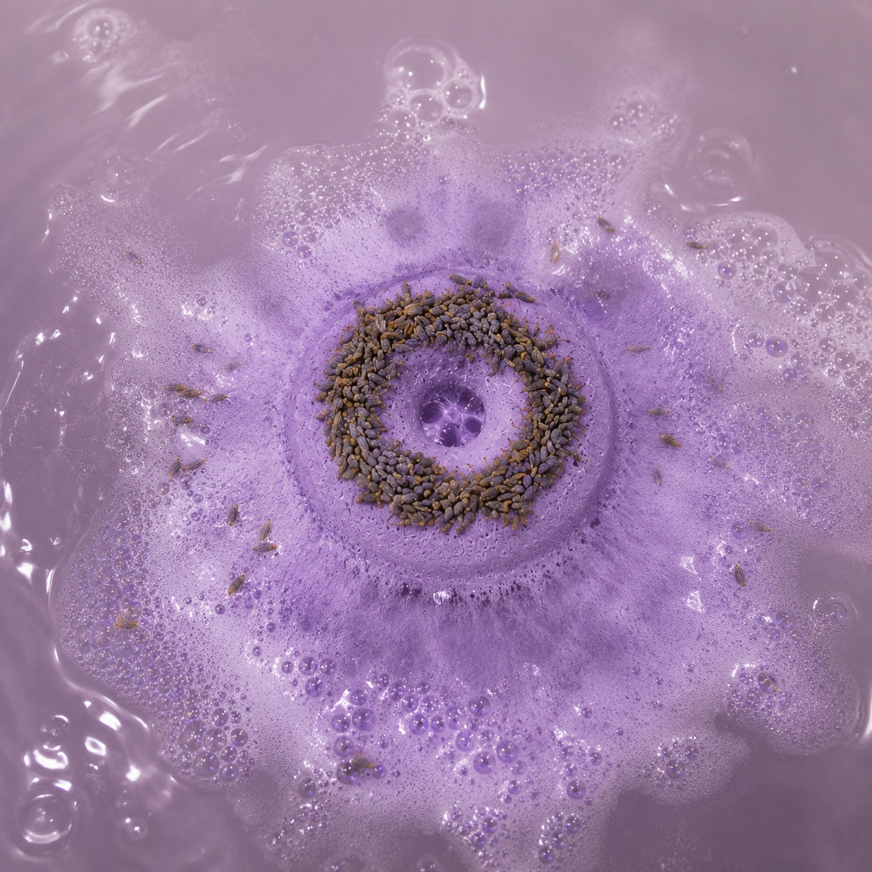 Lavender Scented Bath Bombs | Relaxing Bath Fizzies