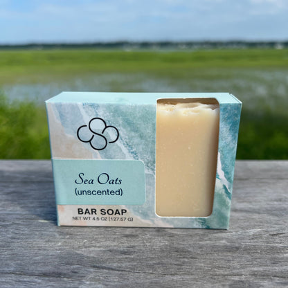 Sea Oats- Unscented, All-Natural Artisan Soap