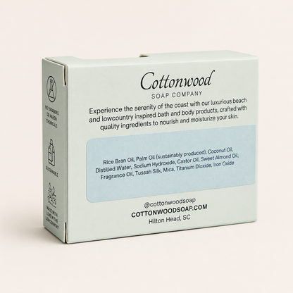 Citrus & Sage Artisan Soap| citrus and cleary sage scent | handmade by Cottonwood Soap Company, Hilton Head Island, SC