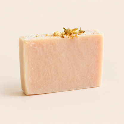 Georgia Peach- peach scented soap, handmade by Cottonwood Soap Company, Hilton Head Island, SC
