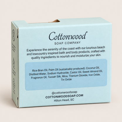 Lowcountry Harvest, fall scented soap, handmade by Cottonwood Soap Company, Hilton Head Island, SC