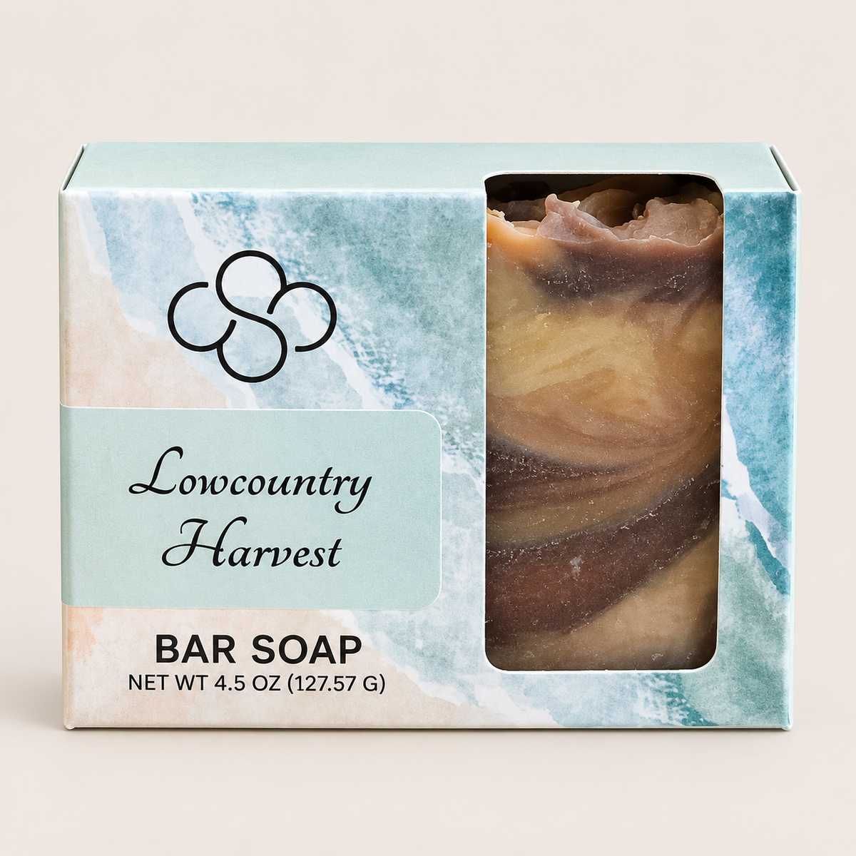 Lowcountry Harvest, fall scented soap, handmade by Cottonwood Soap Company, Hilton Head Island, SC