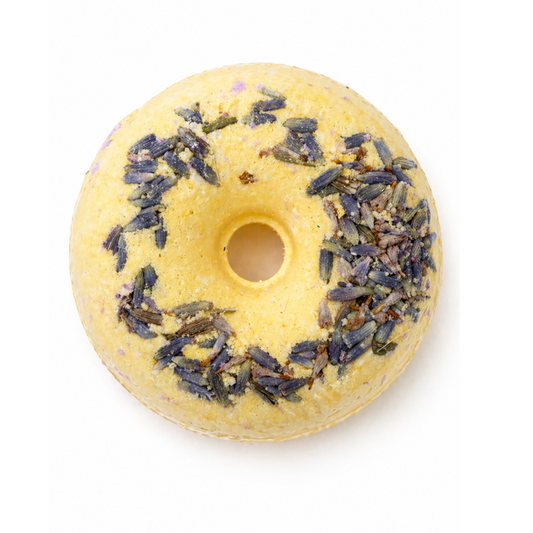 Lemon Lavender Bath Bomb- Citrus Floral Bath Fizzers