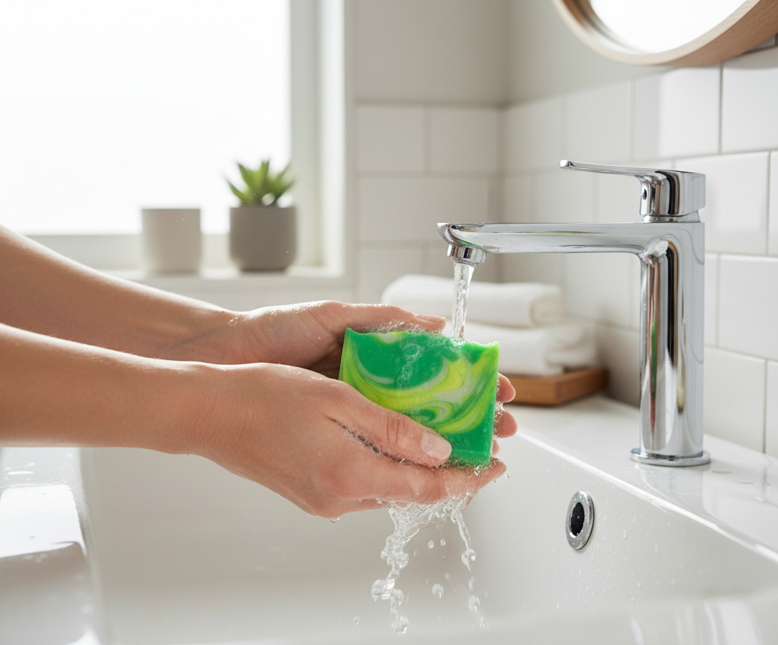 Lime in Coconut Artisan Soap | Coconut Lime Verbena Handmade Soap