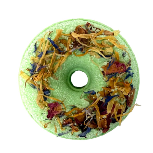Spring Floral Scented Bath Bomb- Fruity Floral Bath Fizzies