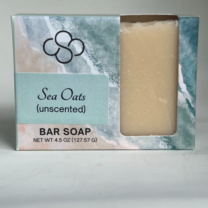 Sea Oats- Unscented, All-Natural Artisan Soap