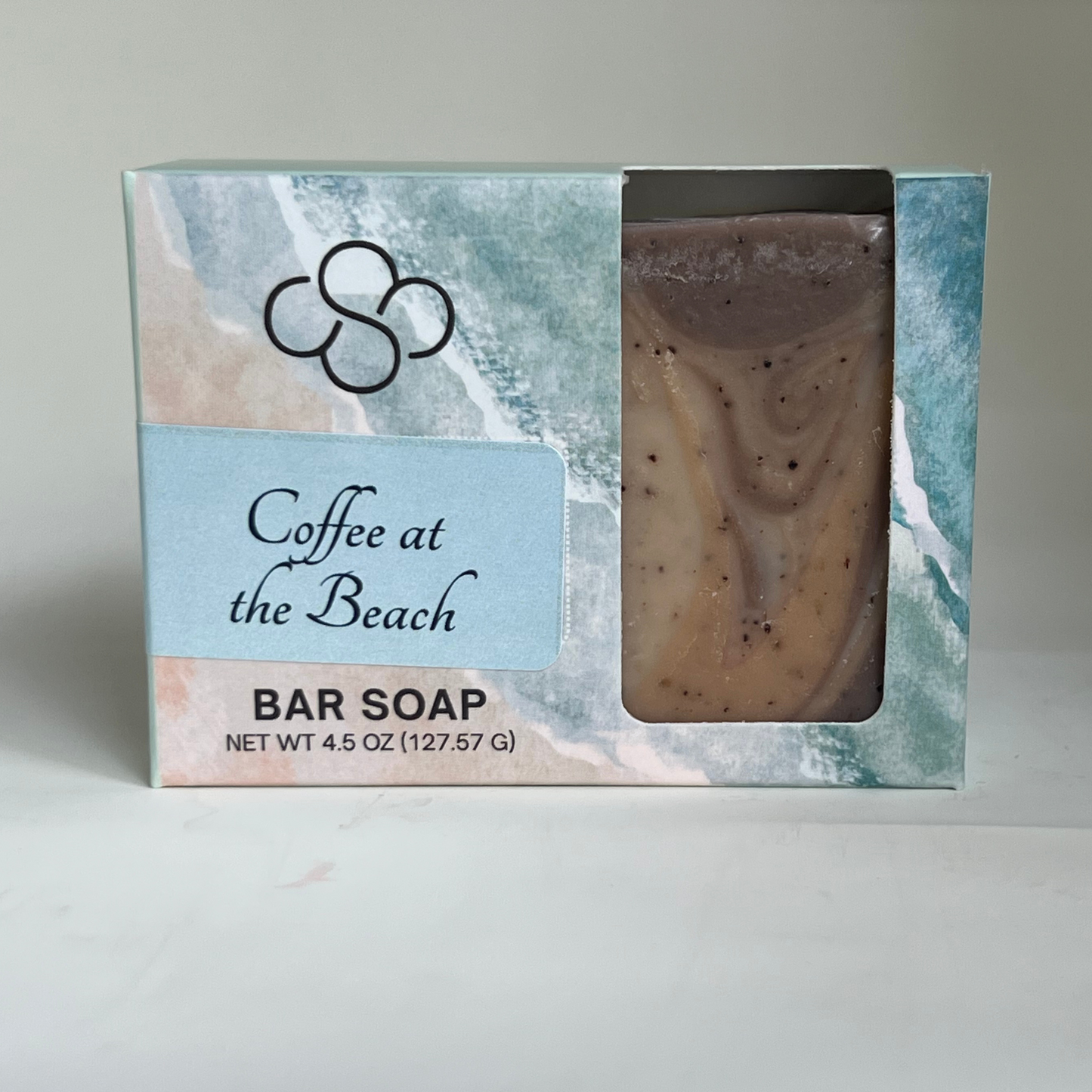 Coffee at the Beach- Exfoliating Artisan Soap | Mocha Coffee Handmade Soap