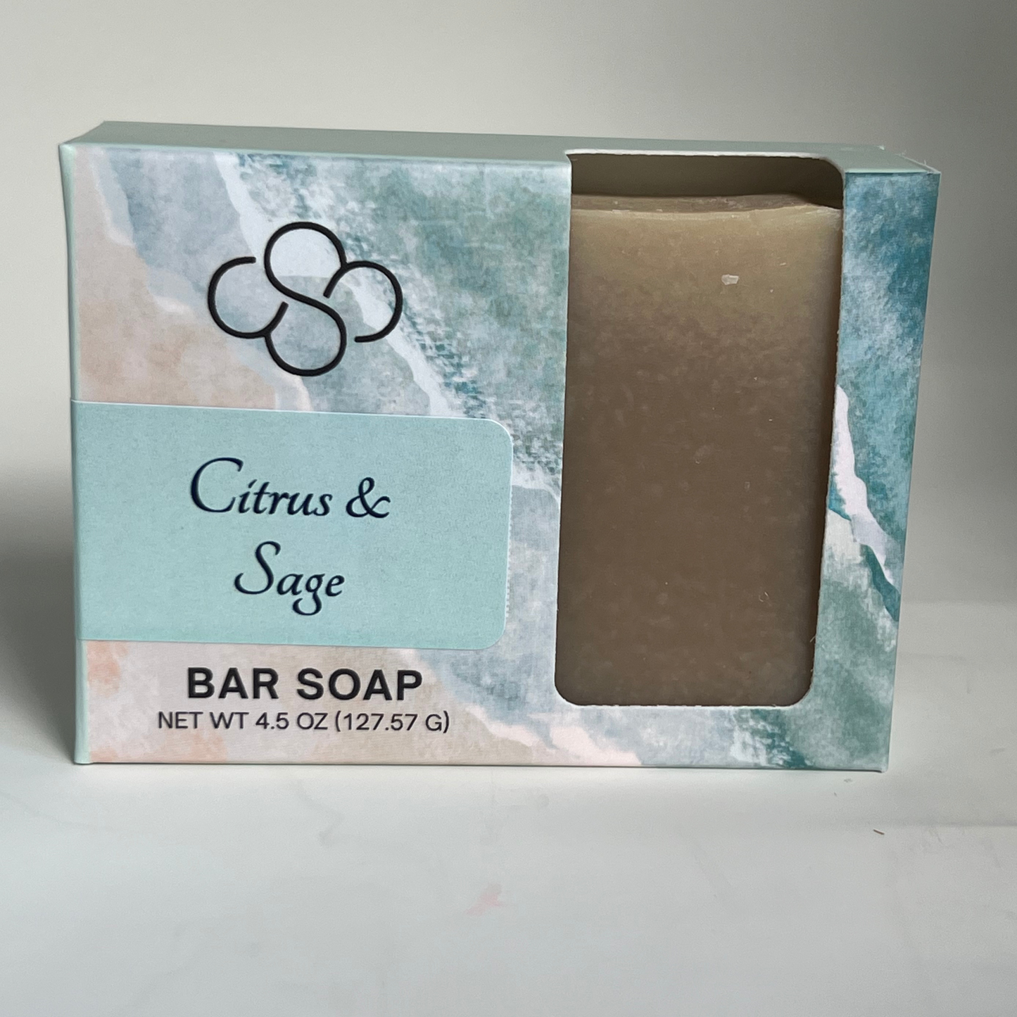Citrus & Sage Artisan Soap| Lemon Lime Scented Handmade Soap