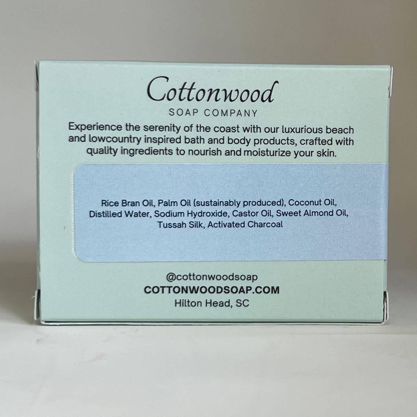 Midnight- Unscented Charcoal Soap