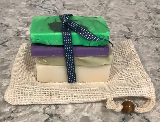 Artisan Soap Sampler Bag | Handmade Soap Variety Pack